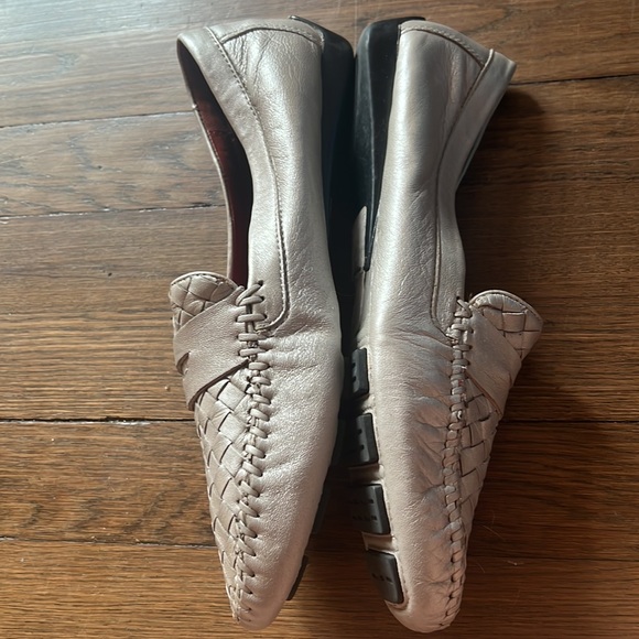 Robert  Zur Metallic Driving Loafers Size 10 - Picture 4 of 6